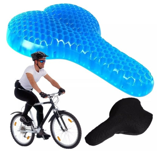 COJÍN GEL PARA BICICLETAS SILLÍN FORRO