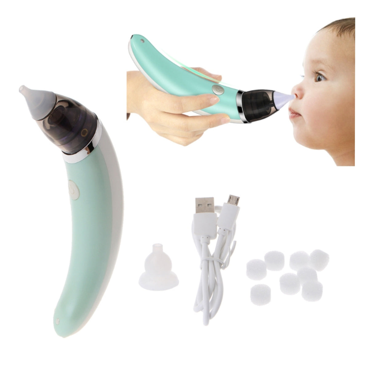 Aspirador nasal para Bebe quita Moco