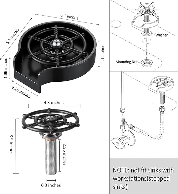 Lavador Automático De Vasos Tazas Copas